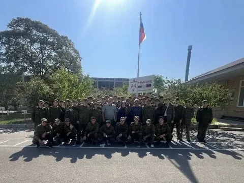 51 десятиклассник из Табасаранского района учится военному делу в Дербенте