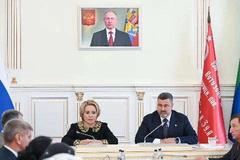 Валентина Матвиенко встретилась в Дагестане с Фёдором Щукиным и представителями общественных организаций