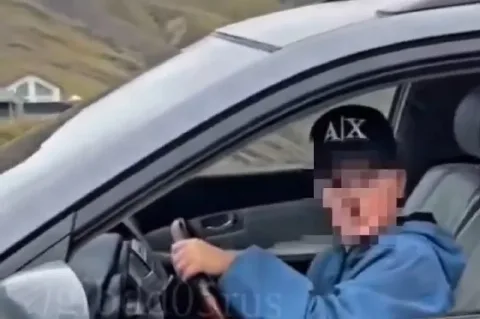 Житель Дагестана посадил сына за руль Lexus для сбора картошки и получил два протокола