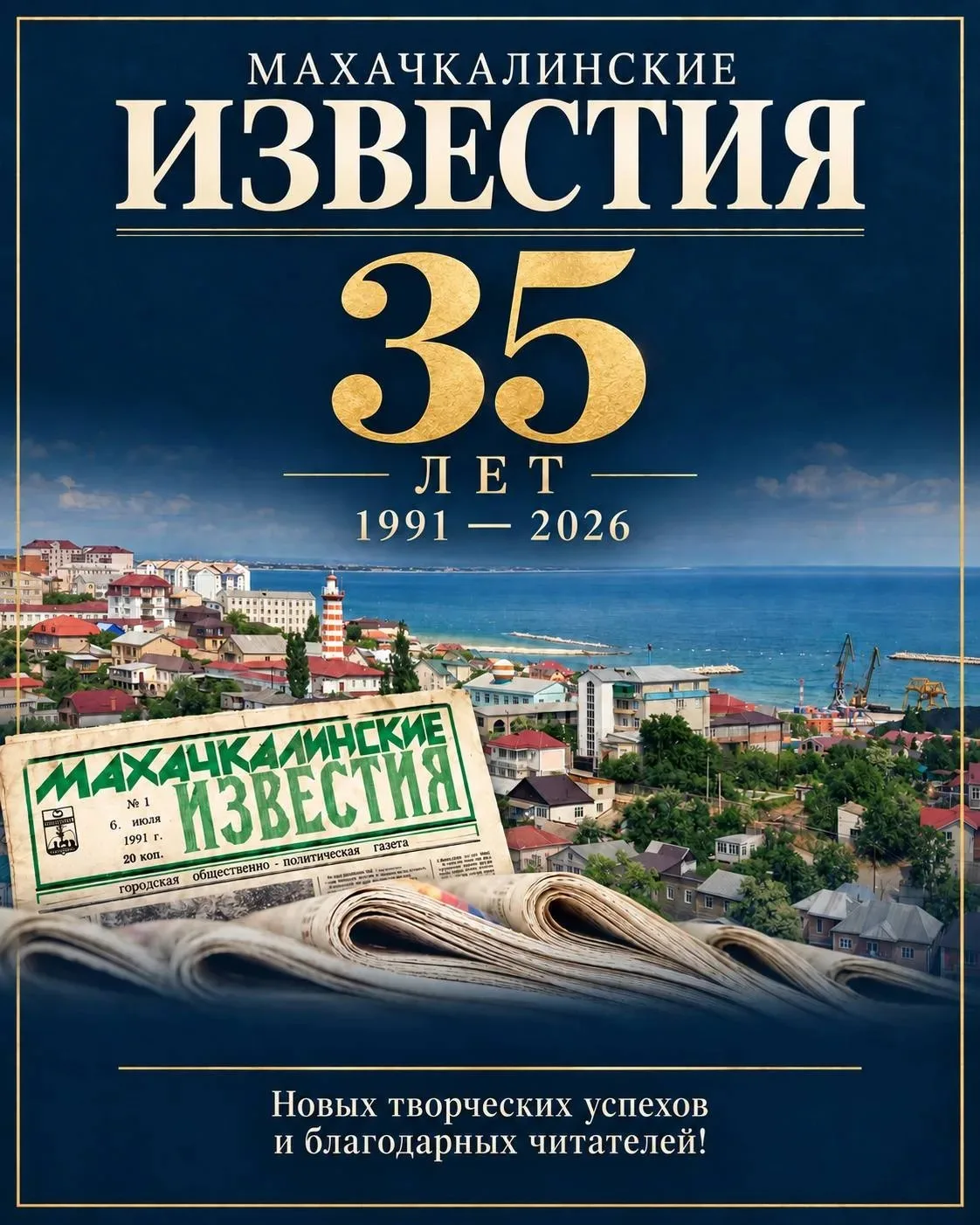 Махачкалинские известия отметили 35-летие