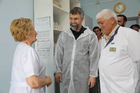Магомед Рамазанов проинспектировал работу Кизлярской центральной районной больницы