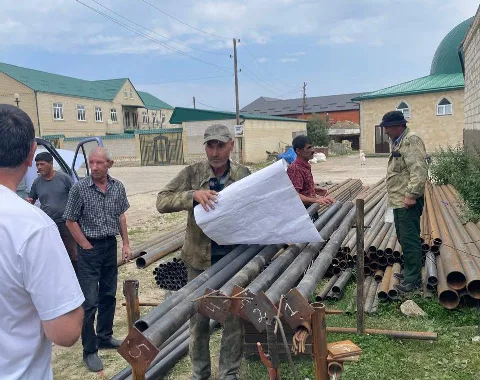 В Акушинском районе Дагестана строят газовые сети в Герхмахи и Верхнем Мулебки