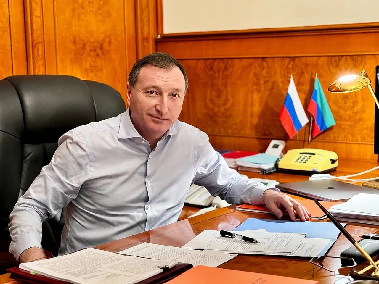 Магомед Рамазанов поздравил Заура Аскендерова с днем рождения