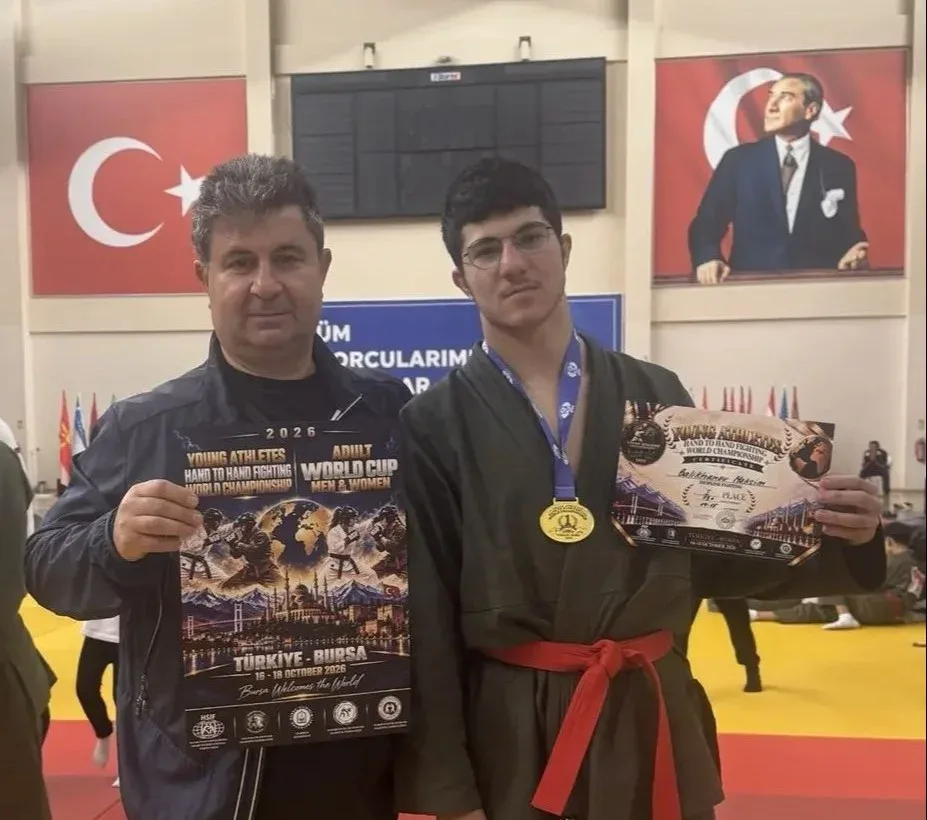 Дагестанец Максим Балиханов стал чемпионом мира по рукопашному бою в Турции