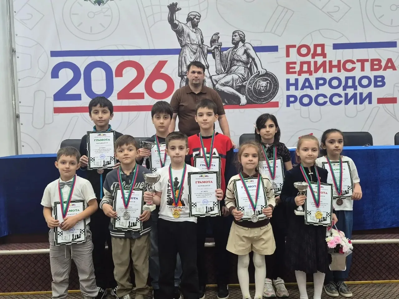 Махачкала: юные шахматисты разыграли Кубок Дагестана в четырех возрастных категориях