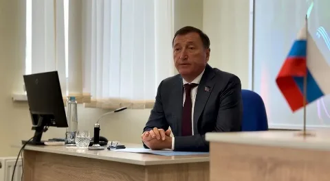 Заур Аскендеров провел Урок мужества для школьников села Пятилетка Хасавюртовского района