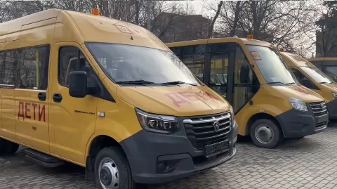 Более 20 школ Дагестана получили новые автобусы