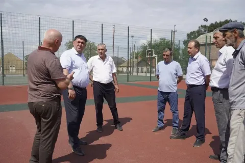 Муслим Телякавов проверил готовность новых школ в Кизилюрте и Хасавюрте к учебному году