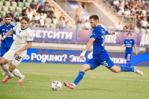 Голы Агаларова и Мрезига принесли «Динамо» победу над «Родиной»