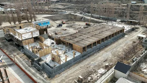 В Унцукульском районе Дагестана строят новую школу на 800 мест