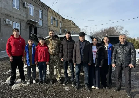 В зону СВО из Сулейман-Стальского района отправили гуманитарную помощь