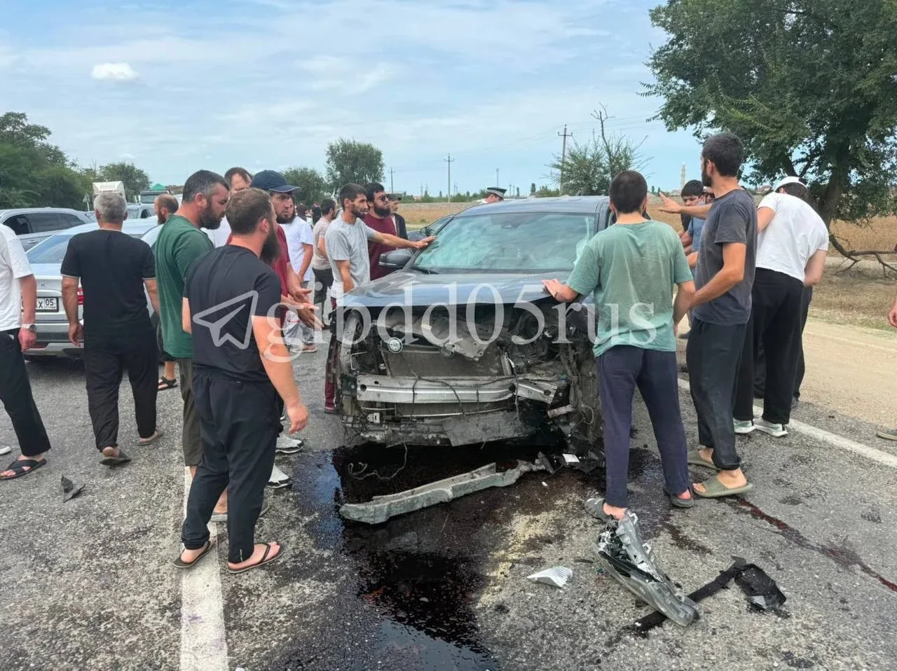 Пять человек госпитализированы в Карабудахкентском районе после столкновения Toyota и Mitsubishi