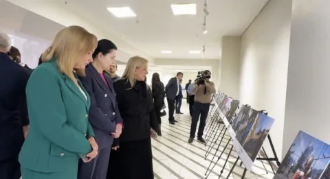 В Махачкале открылась фотовыставка «Донбасс. Путь к возрождению»