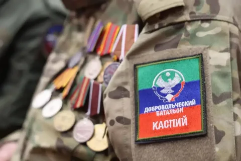 Батальон «Каспий» отметил три года службы в зоне СВО