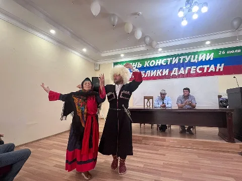 В Цунтинском районе торжественно отметили День Конституции Республики Дагестан