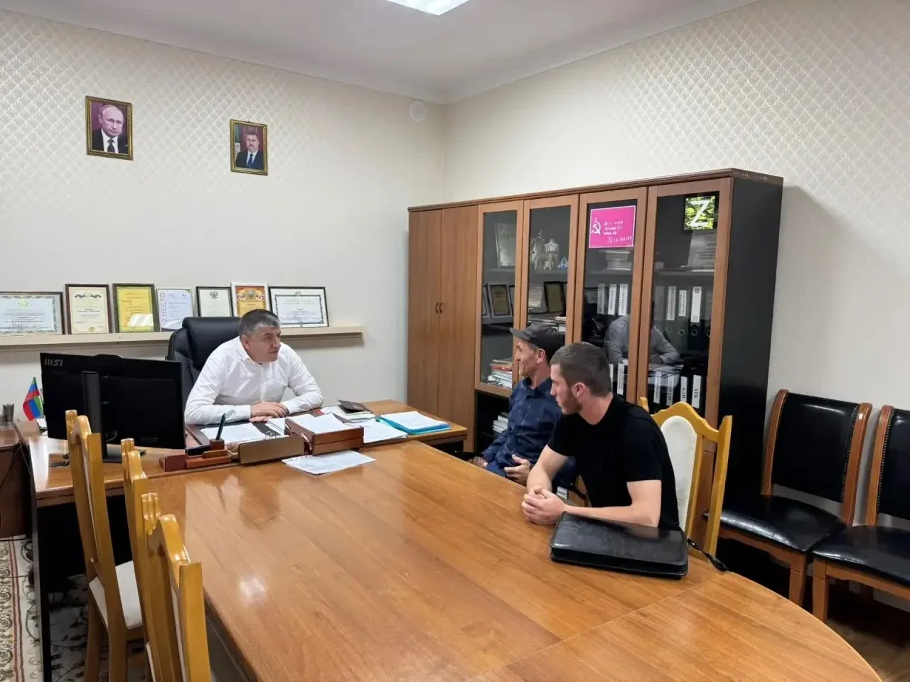 В Левашинском районе Дагестана контролируют оформление льгот для семьи участника СВО