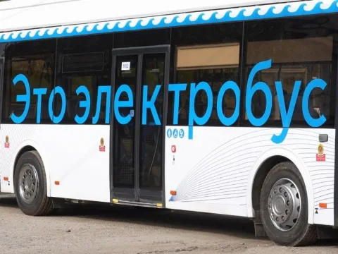 Махачкала тестирует электробус на маршруте №5