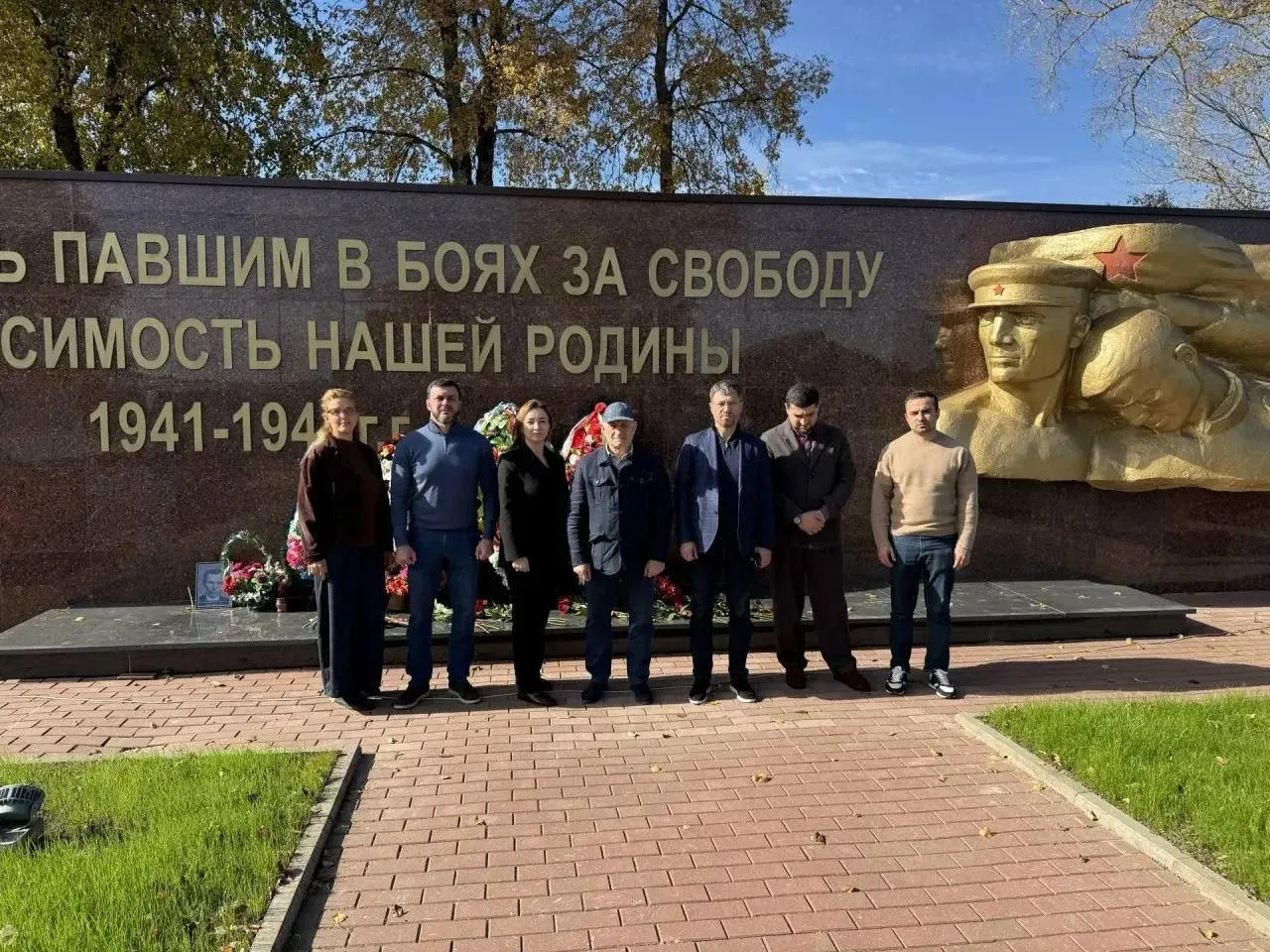Делегация Дагестана в Витебске нашла земляка среди павших героев