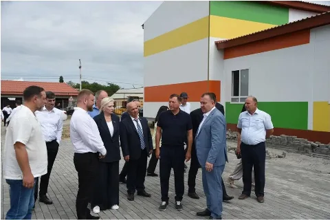 В Хасавюртовском районе Дагестана строится школа на месте разрушенной паводком