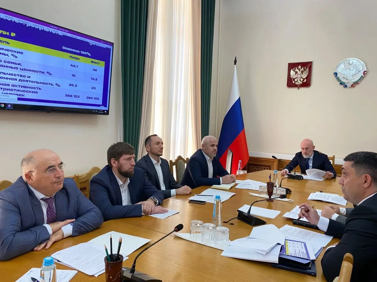 Магомед Чиркиев провел в Дагестане заседание по нацпроекту «Молодежь и дети» с акцентом на строительство школ