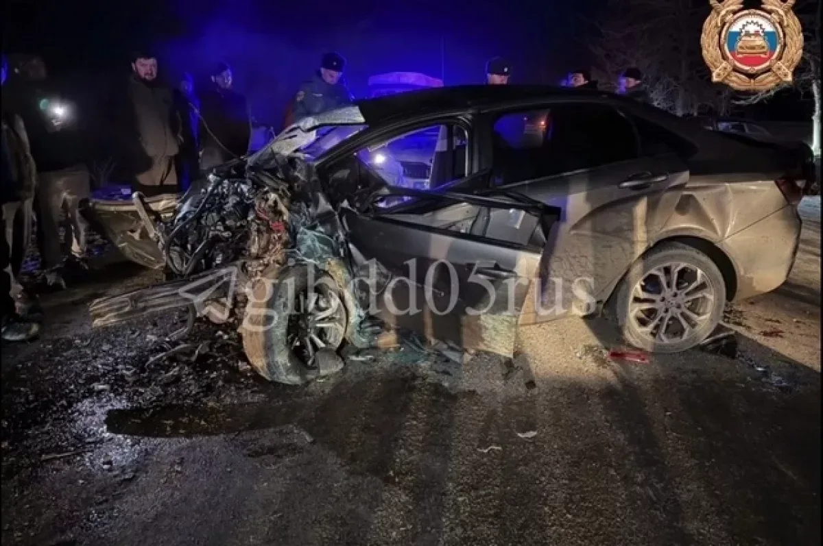 Два водителя погибли в лобовом ДТП в Буйнакском районе Дагестана