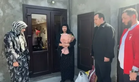 В Бабаюртовском районе навестили семьи погибших участников СВО