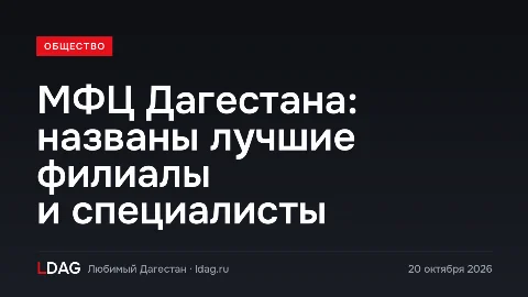МФЦ Дагестана: названы лучшие филиалы и специалисты