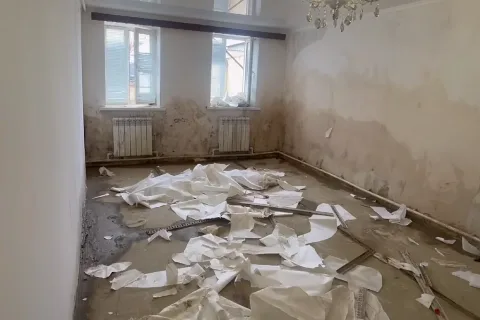 В селе Нижний Джалган Дагестана подтоплены 39 домов из-за паводка