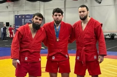 Три дагестанских самбиста стали призёрами чемпионата России