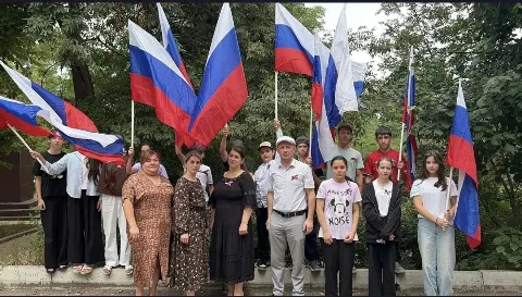 В Дагестане прошли мероприятия ко Дню Государственного флага России